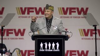 2023 VFW National Commander Duane Sarmientos Acceptance Speech [upl. by Ushijima]