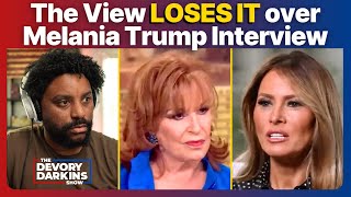 The View LOSES IT in Vicious Attack on Melania Trump Interview [upl. by Atnoek]