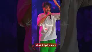 Hip hop Tamizha live performance hiphopadhi rapsong tamil shorts love tamilsong music song [upl. by Canon]