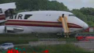 Raw Video 747 Crashes Splits in 2 [upl. by Eatnoid229]