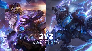 The Perfect Ryze Arena Game  Ryze and Volibear  League of Legends [upl. by Ahseena]