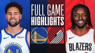 WARRIORS at TRAIL BLAZERS  FULL GAME HIGHLIGHTS  December 17 2023 [upl. by Geneva]