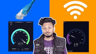 Ethernet vs Wifi Speed Test Which One is Better [upl. by Anialam]