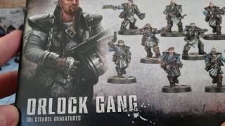 Games Workshop Necromunda Orlock Gang unboxed and built [upl. by Nylasoj]