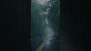 Rain Sounds for Calming your Heart shorts asmrchuva rain relax [upl. by Damour473]