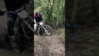 Trials competition The pit Badwell ash Suffolk trials dirtbike trialbike offroadbike s3 [upl. by Ellehcir8]