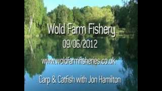 Fishing with Jon Hamilton  Wold Farm Fisheries wwwwoldfarmfisheriescouk [upl. by Isador]