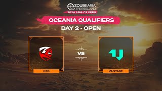 eXTREMESLAND Oceania OQ Day 2  KZG vs Vantage  BO3 Map 1 [upl. by Ester]