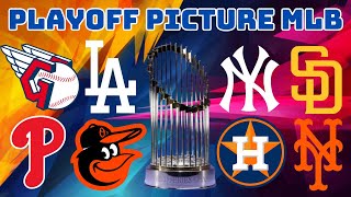 ¿Qué Equipos Llegarán a los Playoffs Playoff Picture MLB 2024 [upl. by Yeldua]