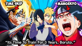 Boruto Becomes a Rouge Ninja ✅ Sasuke Begins Training How Did Saradas Mangekyō Sharingan Awaken [upl. by Neelya]