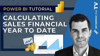 Calculating Sales Financial Year To Date In Power BI With DAX 2022 Update [upl. by Anelav]