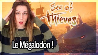 ATTAQUÉ PAR LE MÉGALODON  Sea Of Thieves [upl. by Root]