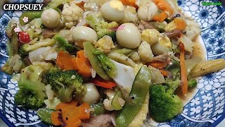 HOW TO COOK HOMEMADE CHOPSUEY [upl. by Ailat]