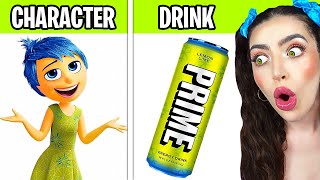 ALL INSIDE OUT 2 CHARACTERS FAVORITE DRINKS  FOODS FUN FACTS ABOUT INSIDE OUT 2 [upl. by Vtehsta]