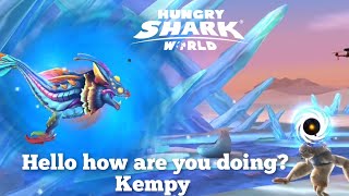 Cosmic Alan vs Kempy Boss  Hungry Shark World [upl. by Namar]