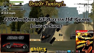 270Mph Racer GTAlfa Romeo  Alfetta Driv3r [upl. by Akena]