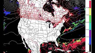 North America Waterspout Forecast valid 2 am EDT November 7 to 8 pm EDT November 8 2024 [upl. by Egag]