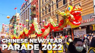 Full NYC Chinatown Lunar New Year Parade 2022 曼哈頓華埠新年遊行全 [upl. by Neisa533]