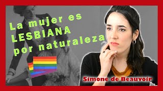 La LESBIANA es un ser SUPERIOR Simone de Beauvoir [upl. by Neerom326]