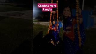 Punjabi Folk song l Punjabi lok geet l Charkha Mera Rangla trending shorts video singing viral [upl. by Conte]