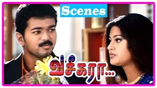 Vaseegara Tamil Movie  Scenes  Vijay fights goons  Sneha challenges Vijay  Gayatri Jayaraman [upl. by Fariss466]