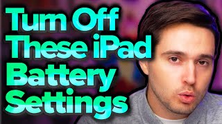 iPadOS 15 14 Battery Tips You NEED To Know [upl. by Assenyl]