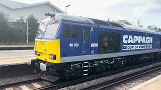 Cappagh Capital Campaigner 60055  60028 1Z53 Hove to Derby  Horley Surrey 3rd August 2024 [upl. by Preuss]