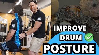 Drum Posture Masterclass  Correct and Improvement Exercises  Drum Anatomy Ergonomics [upl. by Enenej689]