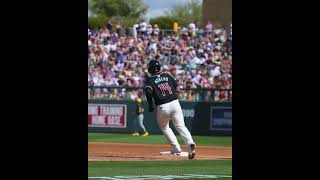 Gabriel MORENO 1st Spring Training 2024 HR DBACKS [upl. by Aseela]