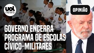 Governo Lula encerra programa de escolas cívicomilitares de Bolsonaro Entenda diferenças [upl. by Gass]