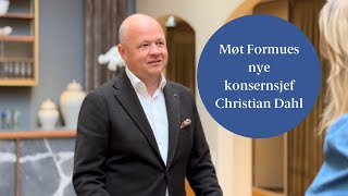 Møt Formues nye konsernsjef Christian Dahl [upl. by Acirat385]