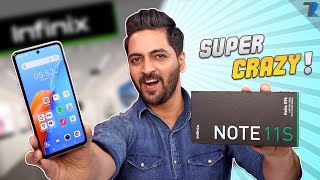 Infinix Note 11s Unboxing  Helio G96  695quot 120Hz  5000 mAh 33W  50MP Camera  Just 12999😯 [upl. by Rahas]