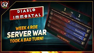 Week 4 ROE  Worse then i expected  Server WAR  Diablo Immortal [upl. by Munshi577]