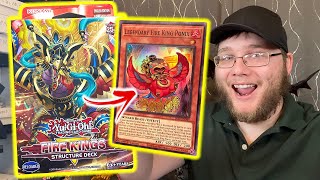 EARLY REVEAL YuGiOh Structure Deck Fire Kings Opening [upl. by Maire880]