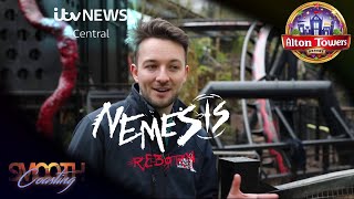 Nemesis Reborn on ITV Central News  14032024 including POV footage [upl. by Ferneau]