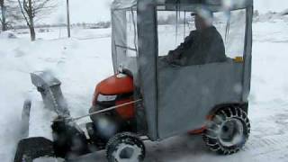 Snow Blower in Lochiel [upl. by Annael]