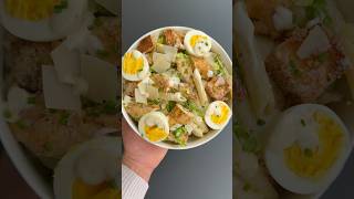 LA MEILLEURE SALADE CESAR 🔥🍗 recette food shorts [upl. by Eilarol824]