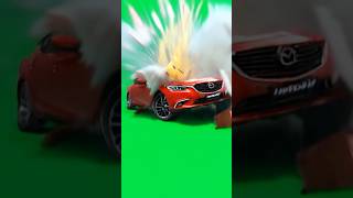 Car Crash Blast Video Green Screen vfx blast car [upl. by Ydnem]