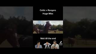 Celtic v Rangers  Huge Misses By Morelos [upl. by Lowenstern]