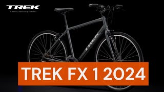 Trek Fx 1 lightweight hybrid bike 2024 [upl. by Sibbie]