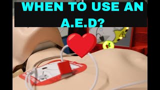 When do we use an AED [upl. by Kessel]