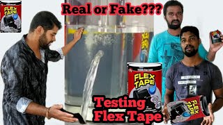 Testing Flex Tapedoes it Workಈ ಟೇಪ್ ನಿಂದ ನೀರನ್ನು ನಿಲ್ಲಿಸಬಹುದಾ Worlds Powerful Waterproof TapeSeal [upl. by Ayocal967]