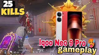 iqoo NEO 9 PRO 🥵 BGMI test review IQOO NEO 9 PRO FULL GAMING TEST iqooneo9pro bgmigameplay pubg [upl. by Wright]