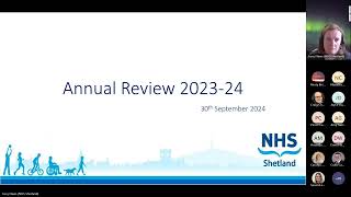 NHS Shetland Annual Review 20232024 [upl. by Shanan]