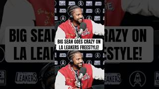 BIG SEAN goes CRAZY on LA Leakers PART 1 REMIX [upl. by Nnayllehs625]