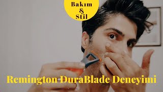 Makine ile Traş Oluyorum Remington DuraBlade Deneyimi  Erkek Bakım [upl. by Cynthie]