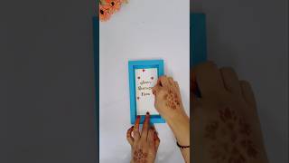 Easy card ideas 🤩shaker card making 😱shortsytshortsdiydnscraftwheelcardmaking [upl. by Drona]