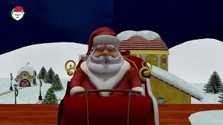 Santa returns to the North Pole 🎅🏼🎥  TrackingSanta 2023 [upl. by Lledal]