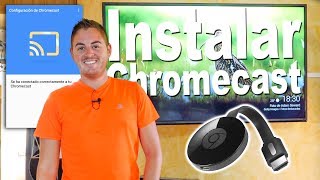 Cómo instalar chromecast  Configurar el chromecast en android [upl. by Annelg]