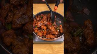 Sri Lankan Devilled Chicken cooking srilankanfood chickenrecipe food shorts viralshorts [upl. by Annotahs]